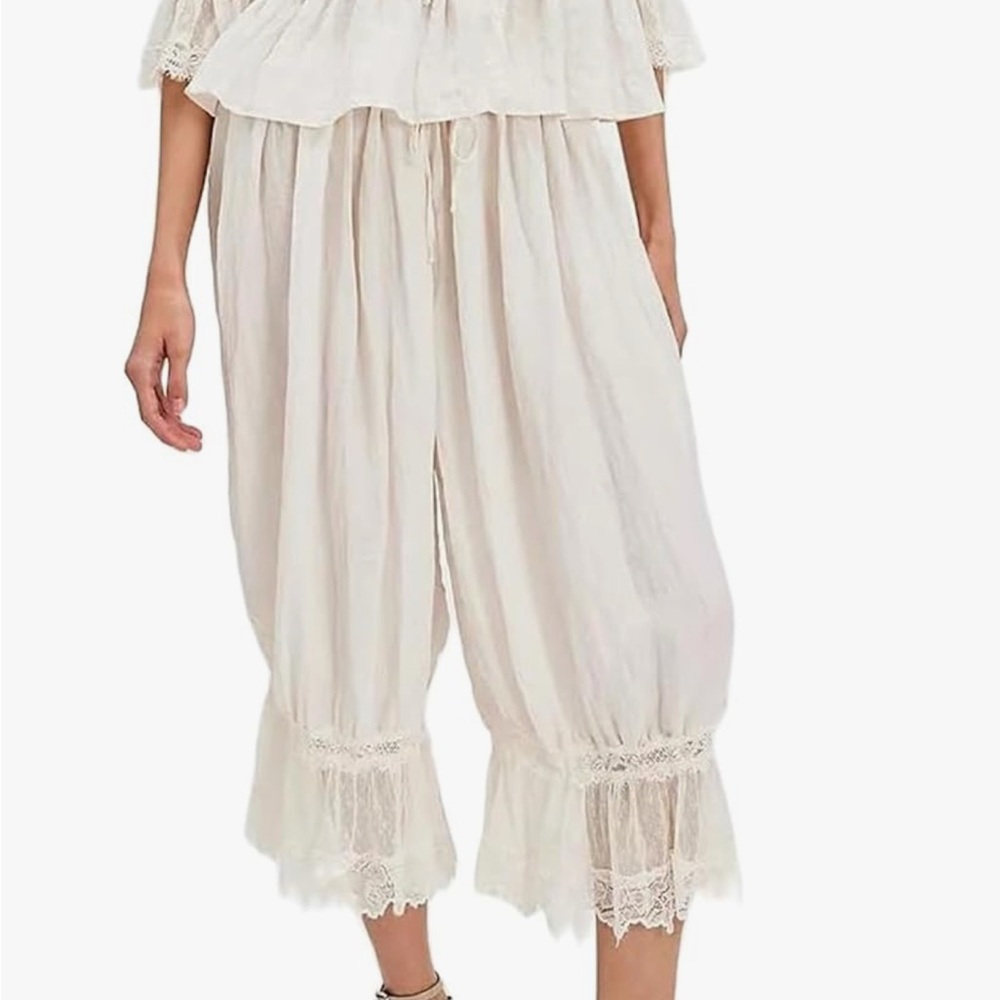 Alyweatry Women Ruffle Long Bloomers